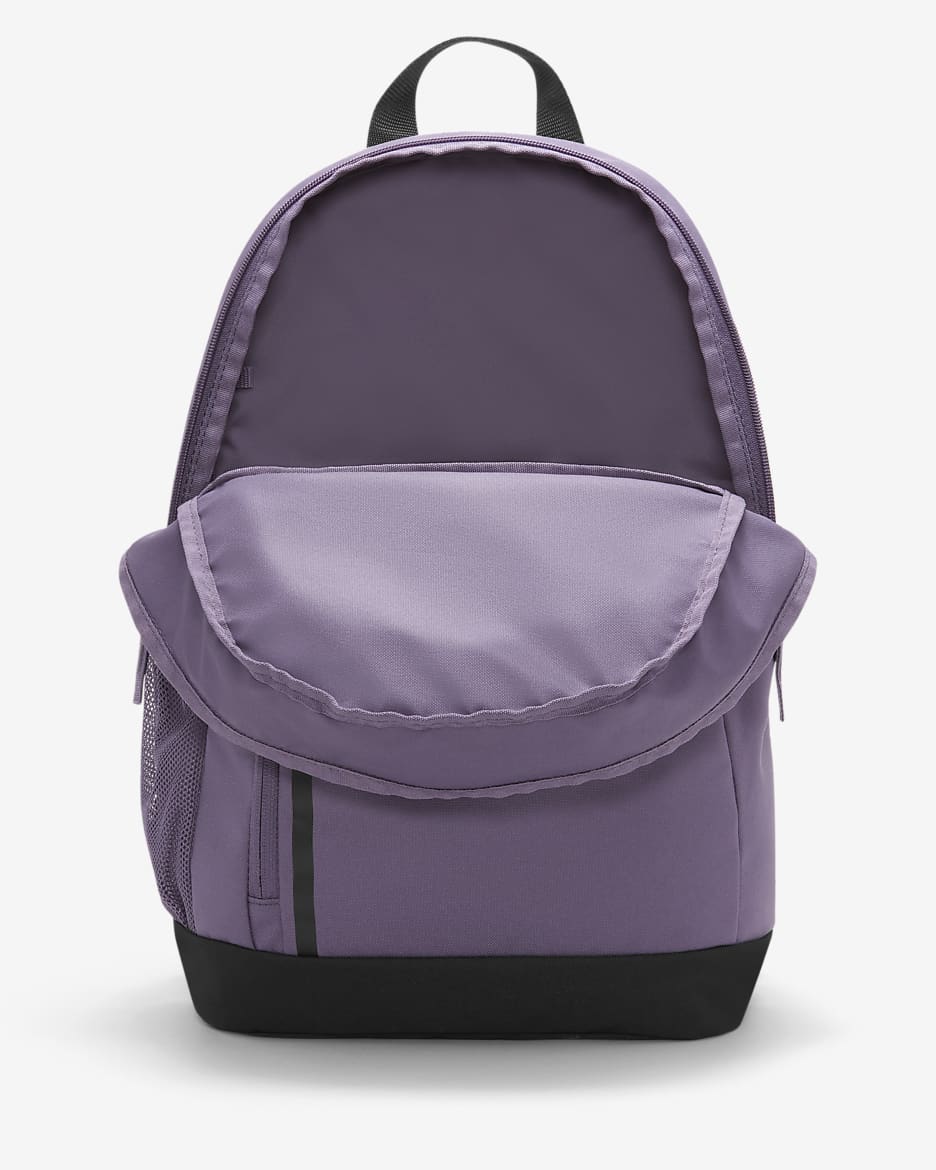 Nike backpack purple and green online